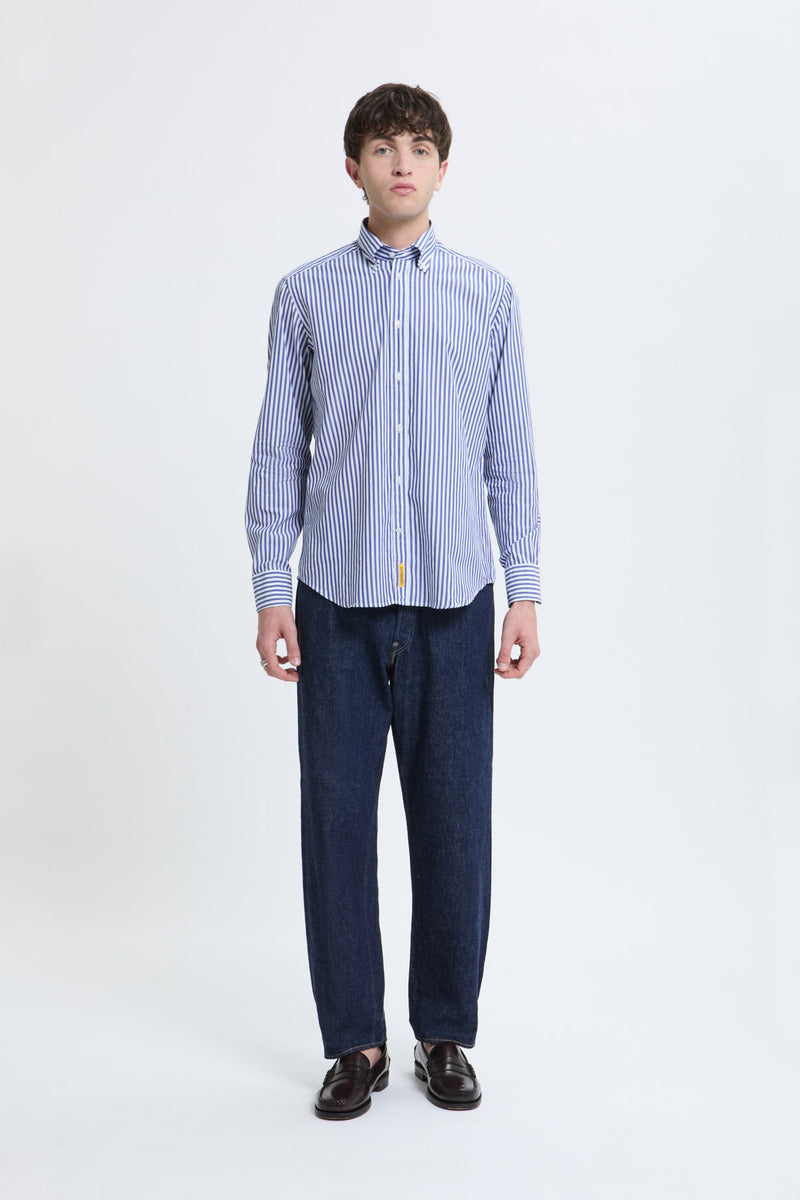 Pantaloni Grand Dad's Fit in Denim