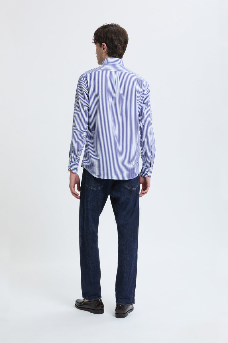 Pantaloni Grand Dad's Fit in Denim