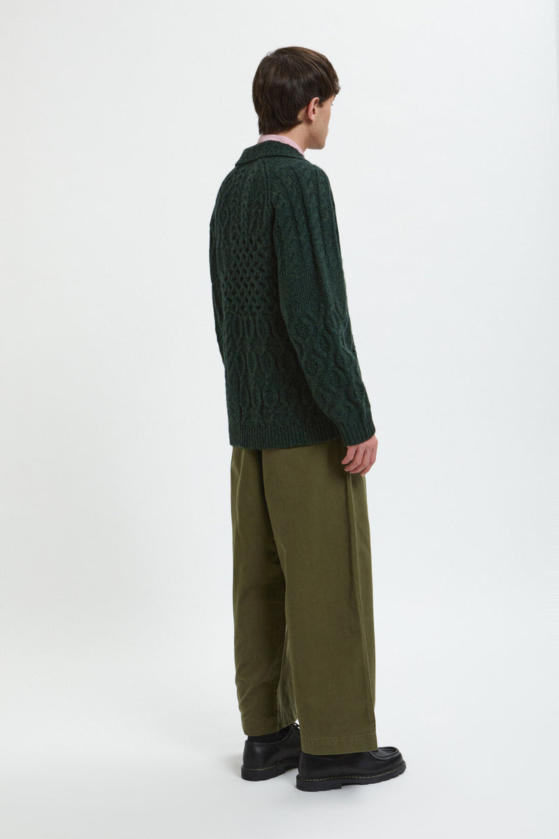 Wide Chino Trousers