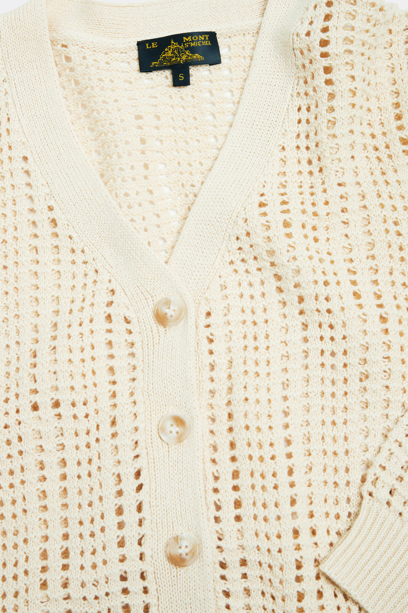 Granod Fancy Knit Cardigan