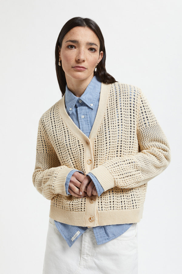 Cardigan in maglia a fantasia Granod