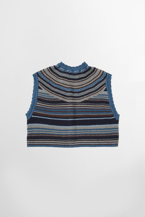 Multi Striped Vest