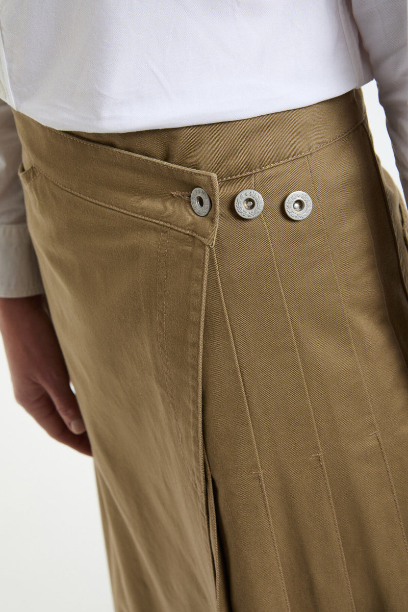 Chino Wrap Skirt