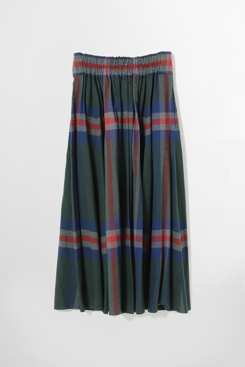 Big Tartan Skirt