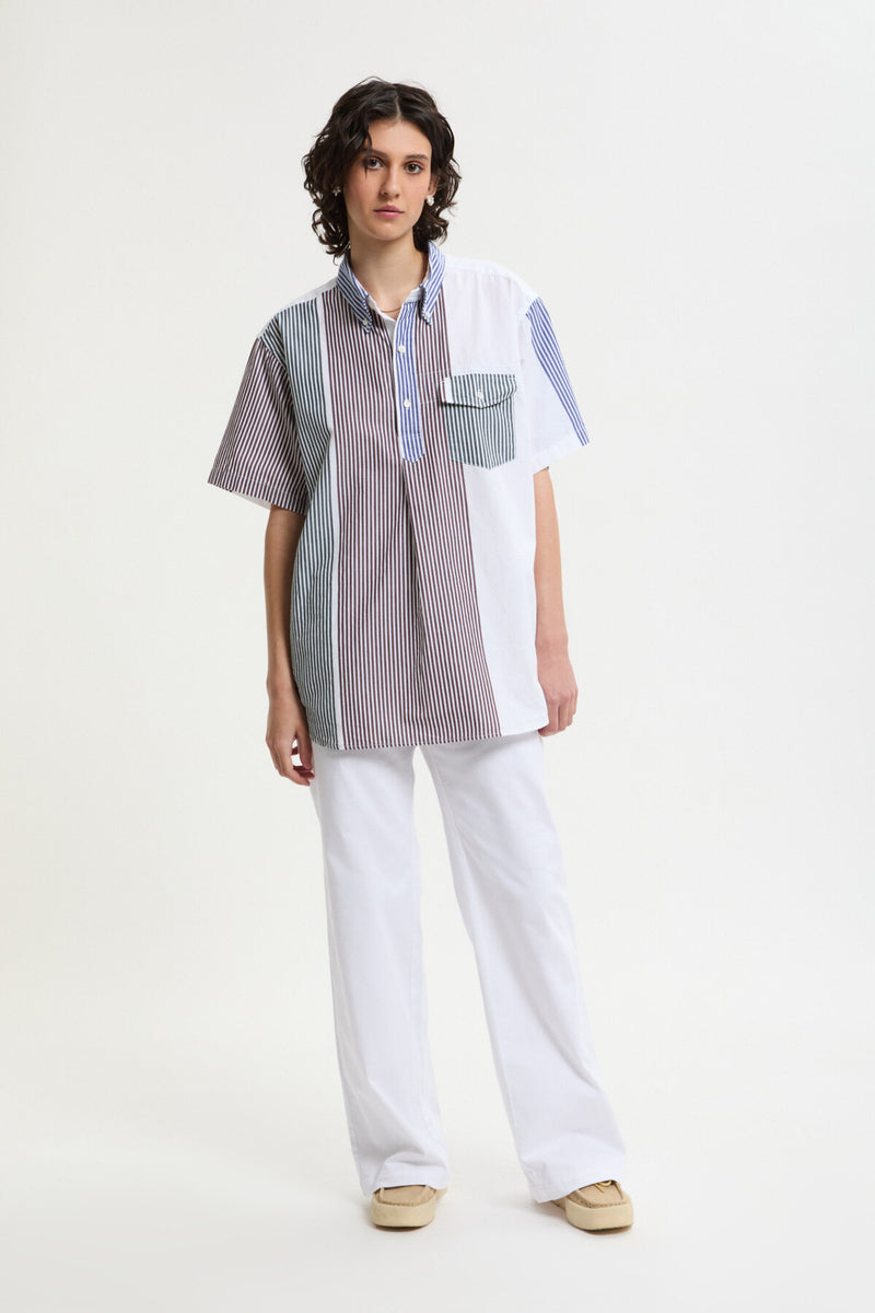 Short Sleeved Popover BD Shirt