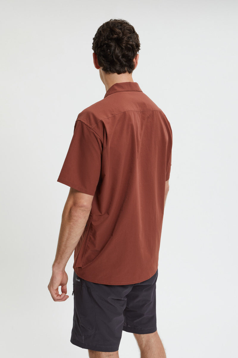 Short Sleeve Dot Air Utility Pocket