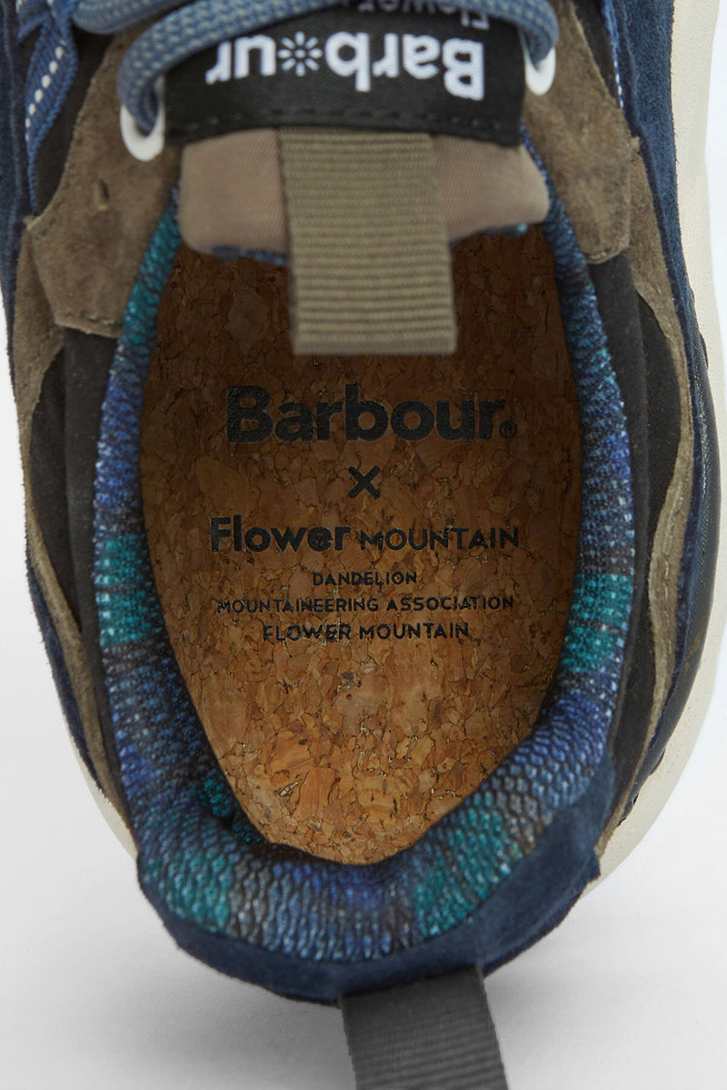 Barbour x Flower Mountain Yamano 3 Uni Trainers