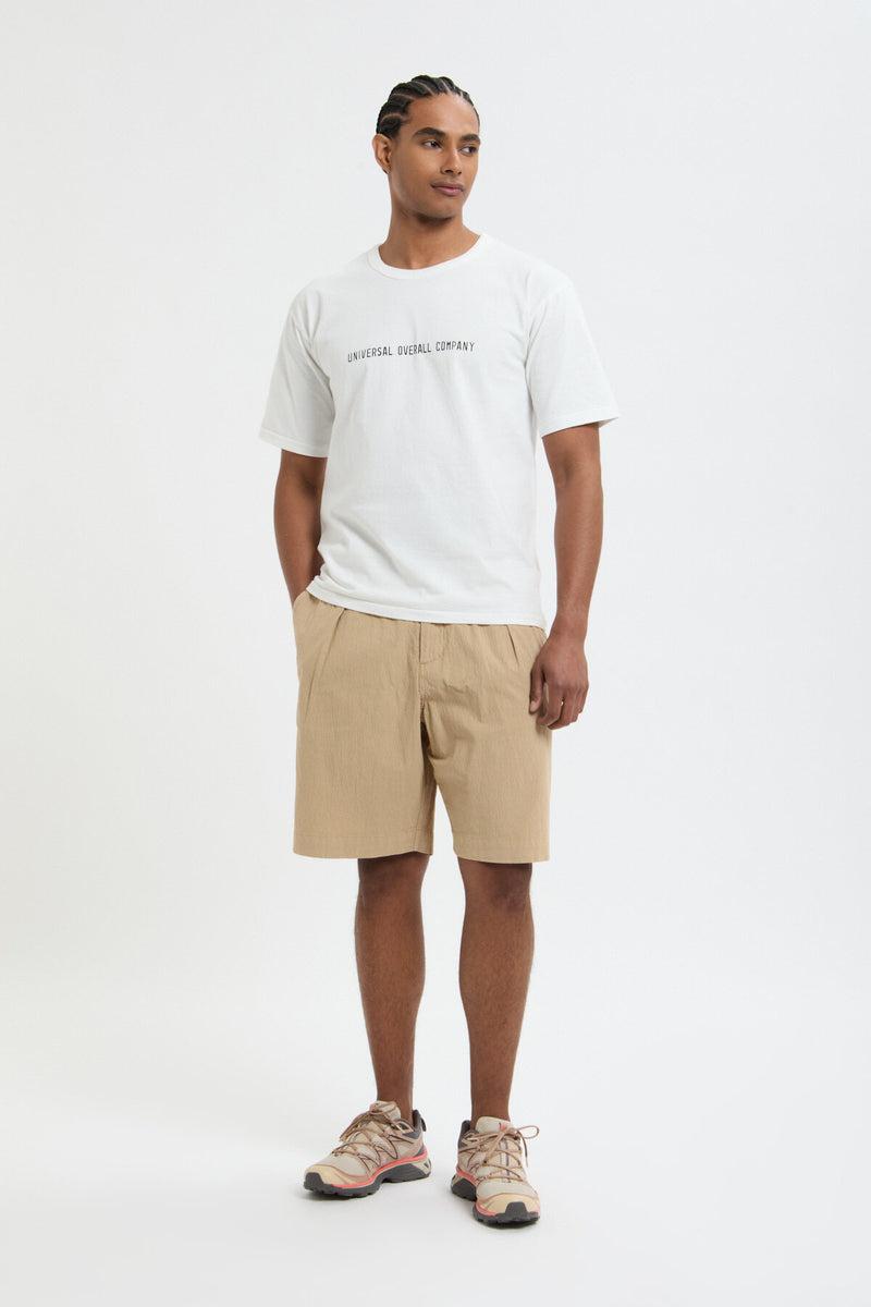 Pleated Track Shorts