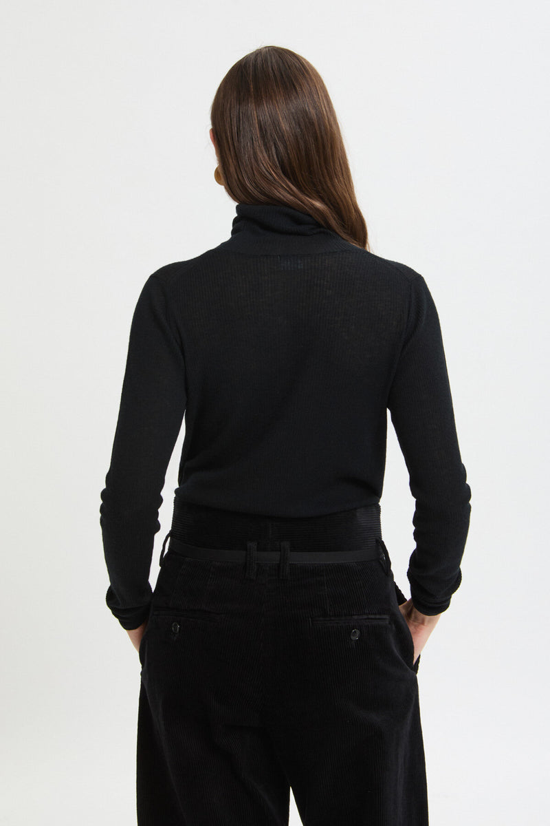 Wool High Neck Jumper