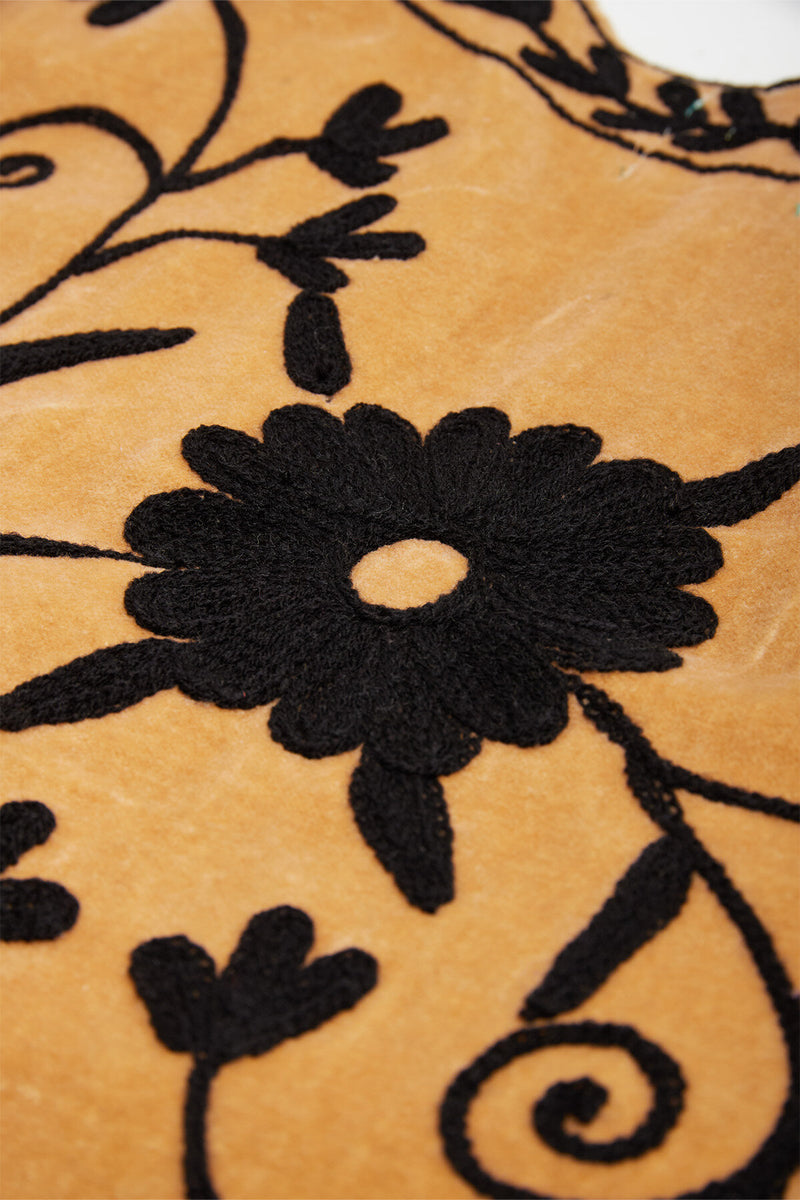 Gilet in velluto Suzani