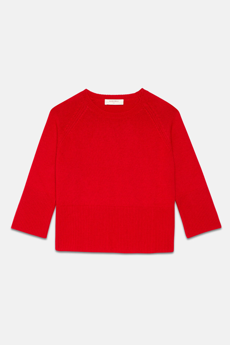 Maglione Raglan Girocollo