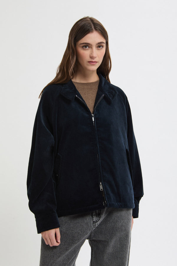CORDUROY G4 BOX JACKET WOMAN