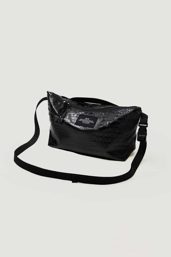 Fannypack Crossbody Black Coco Vegan Leather
