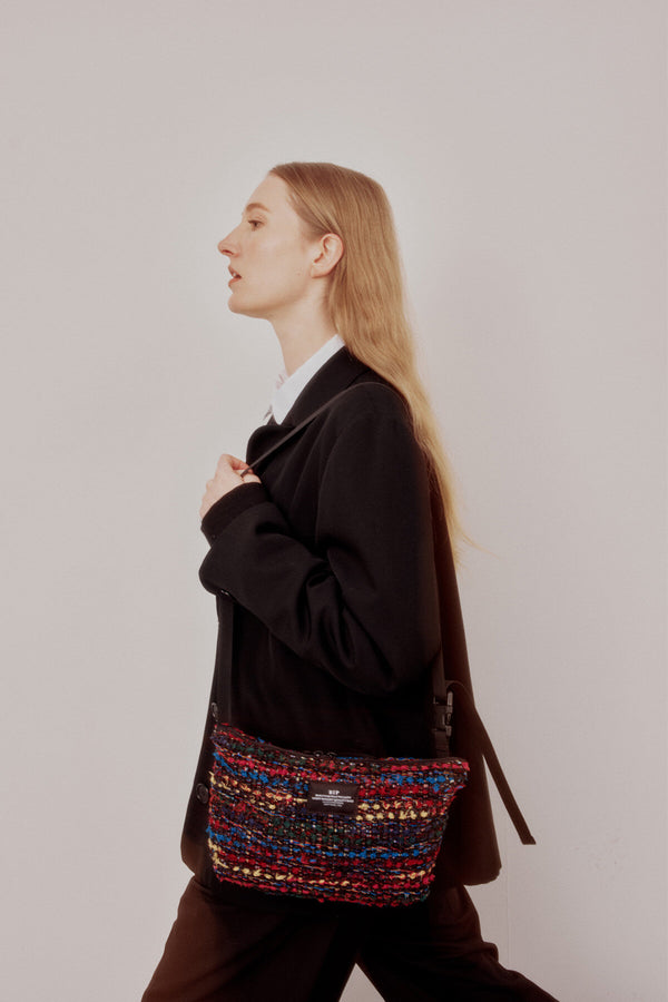 Fannypack Crossbody Multi Tweed