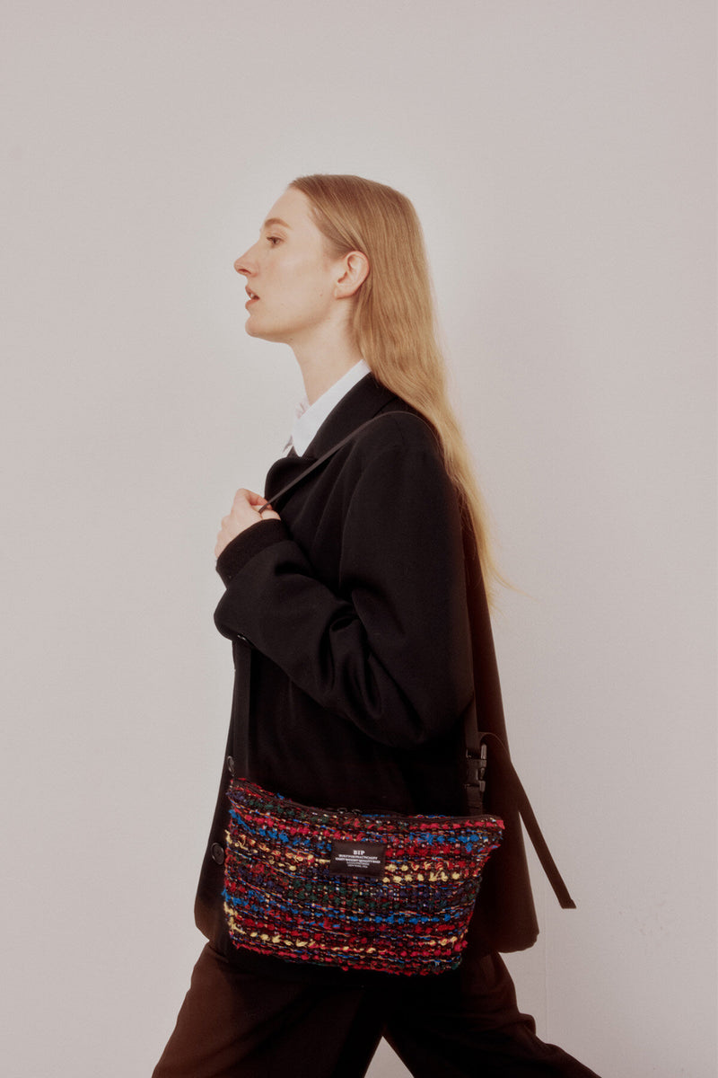 Fannypack Crossbody Multi Tweed