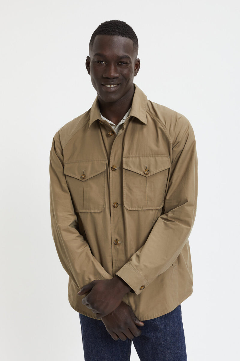 Overshirt in Baracuta Cloth