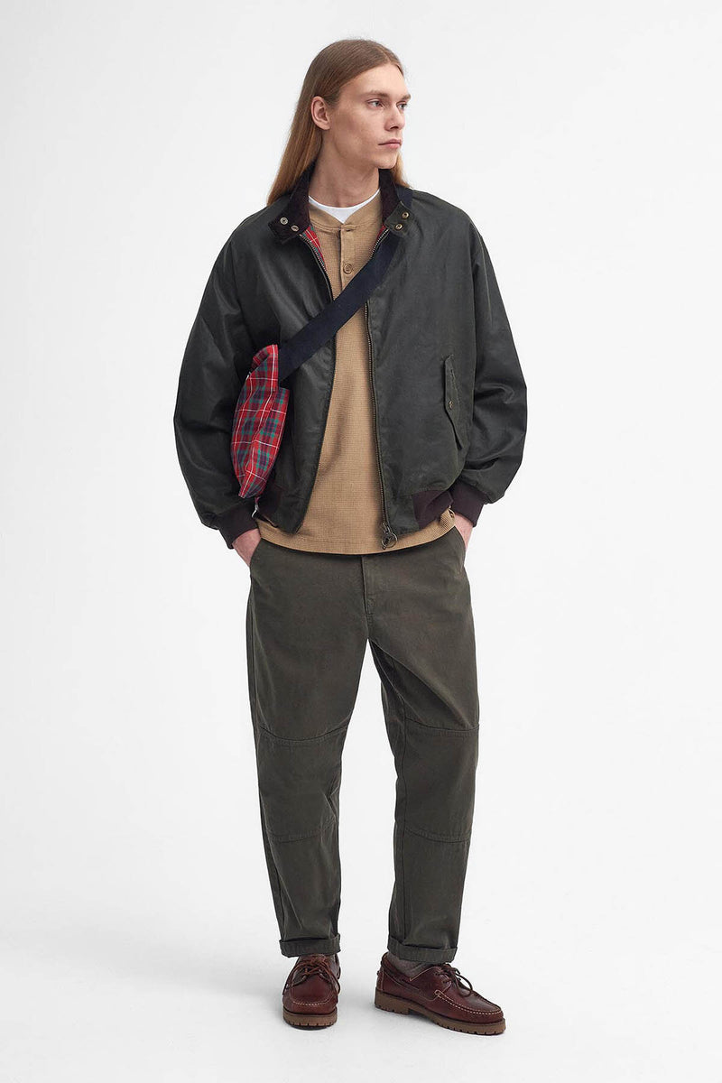 Giacca cerata Harrington MA-1 Barbour x Baracuta