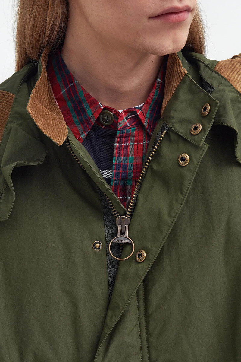 Parka casual in stile mod Barbour x Baracuta