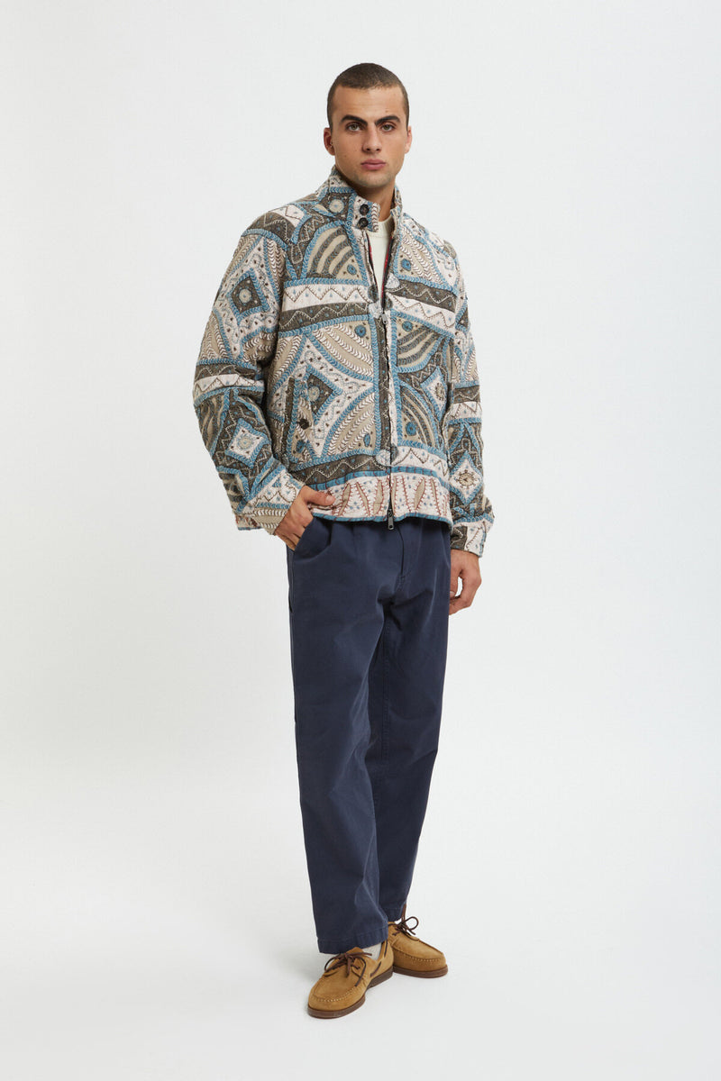 Giacca G4 patchwork Kartik Research x Baracuta