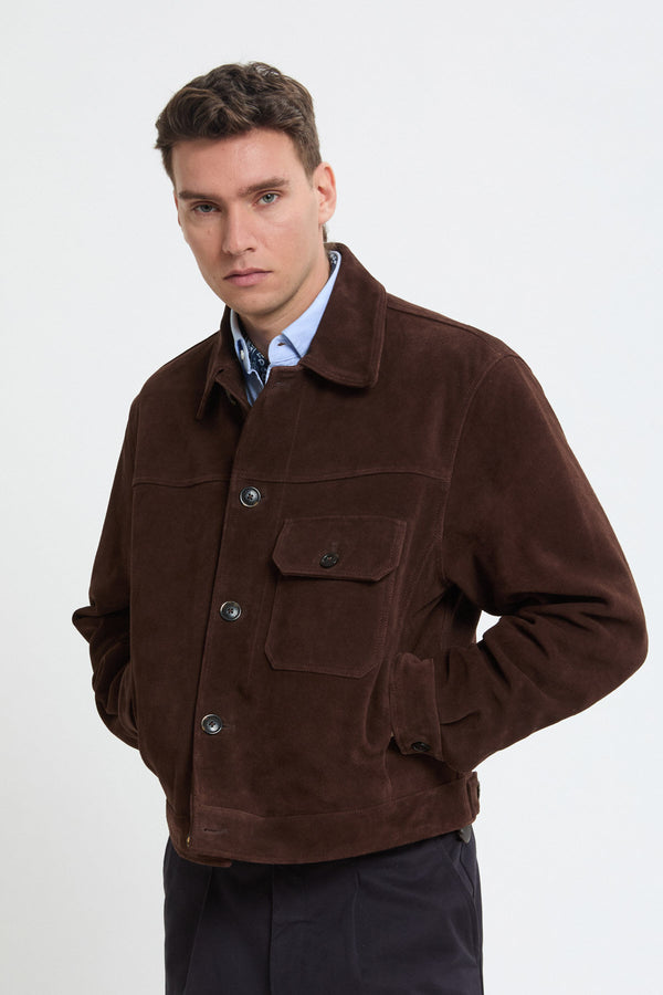 ROUGHOUT SUEDE RIDER JACKET