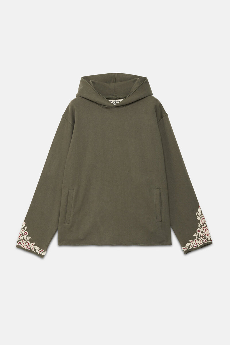 Kartik Research x Baracuta Embroidered Hoodie