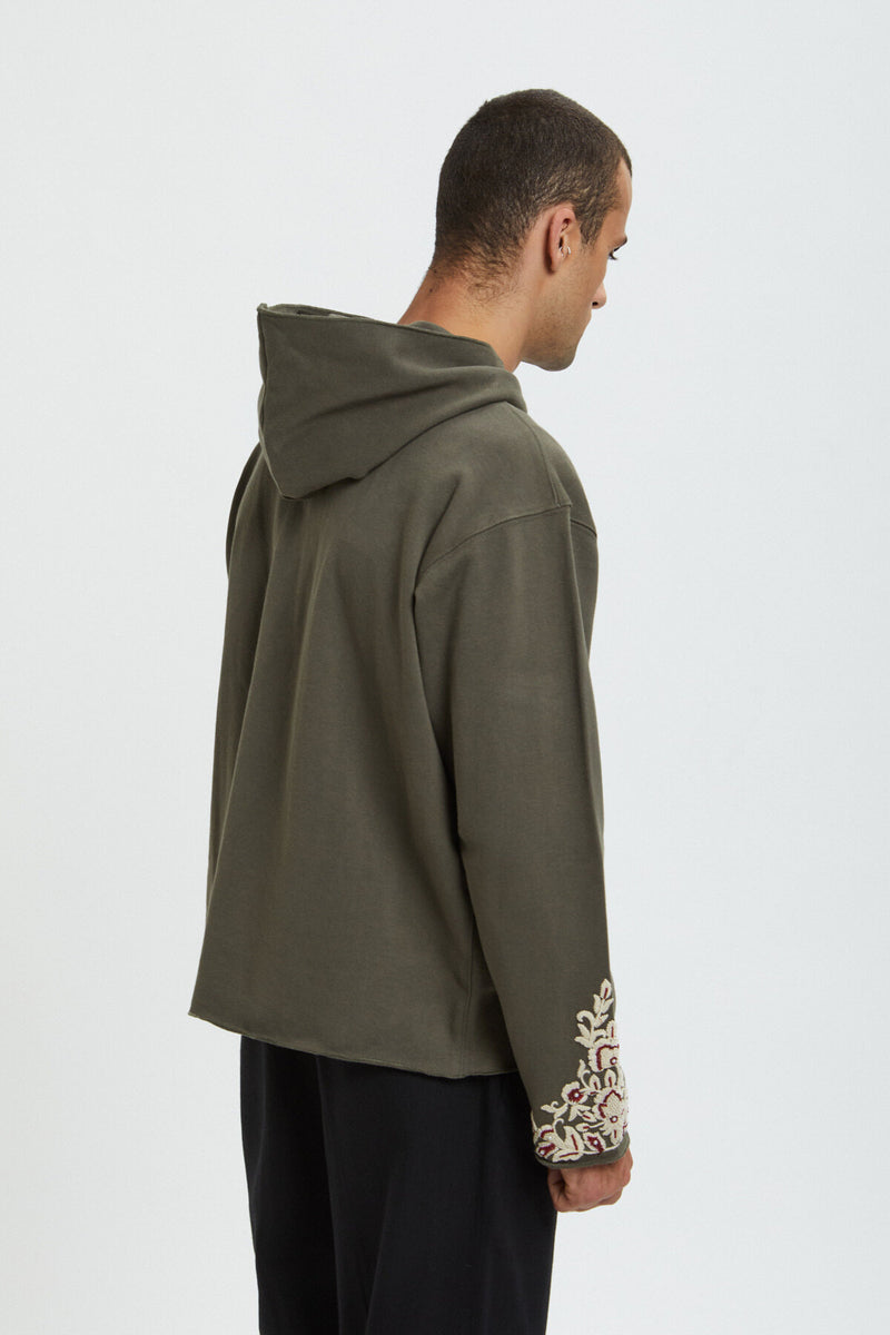 Kartik Research x Baracuta Embroidered Hoodie