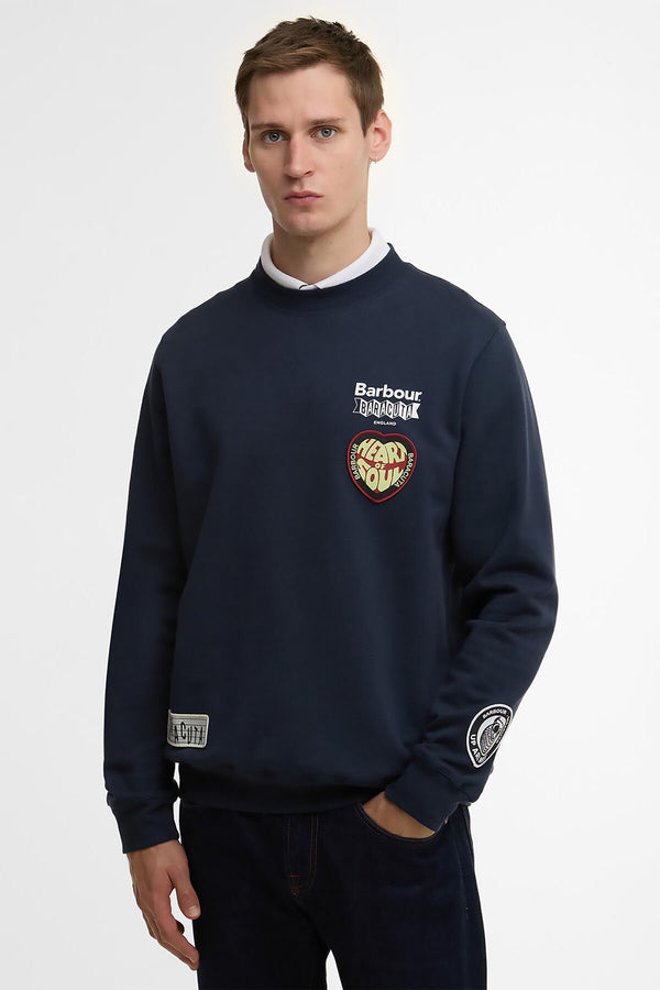 BARBOUR X BARACUTA NORTHERN SWEATSHIRT