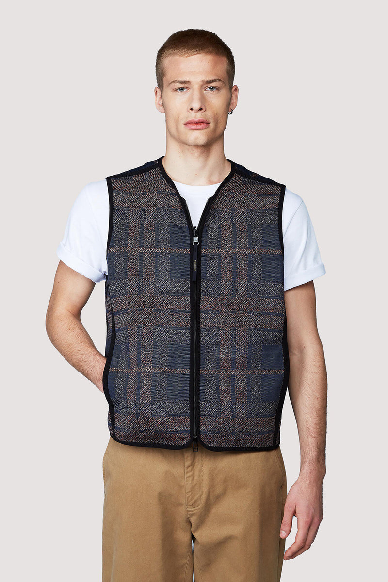 Gilet Tartan 3D Byborre