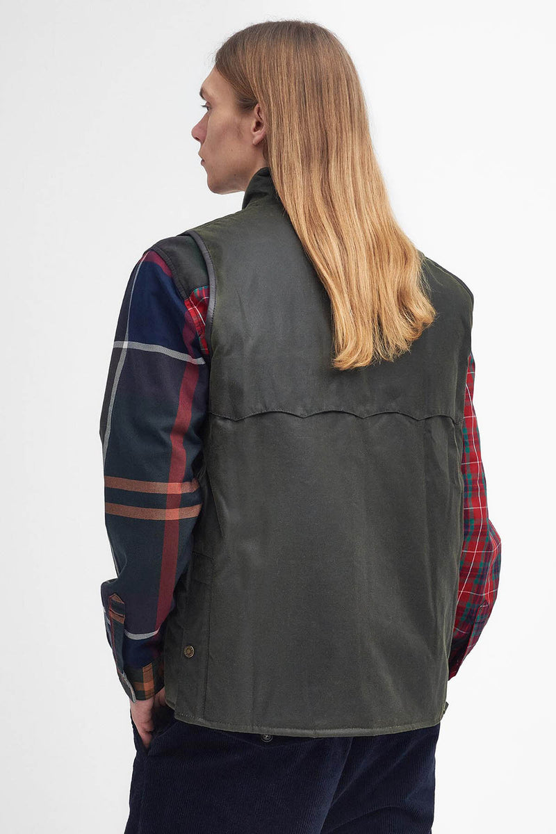 Barbour x Baracuta Waxed Gilet