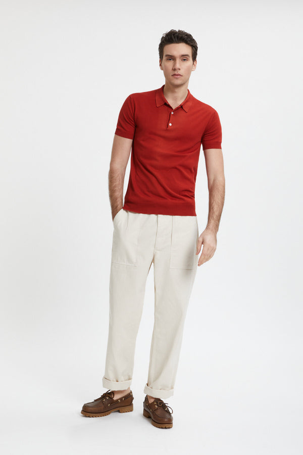 Short Sleeved Polo