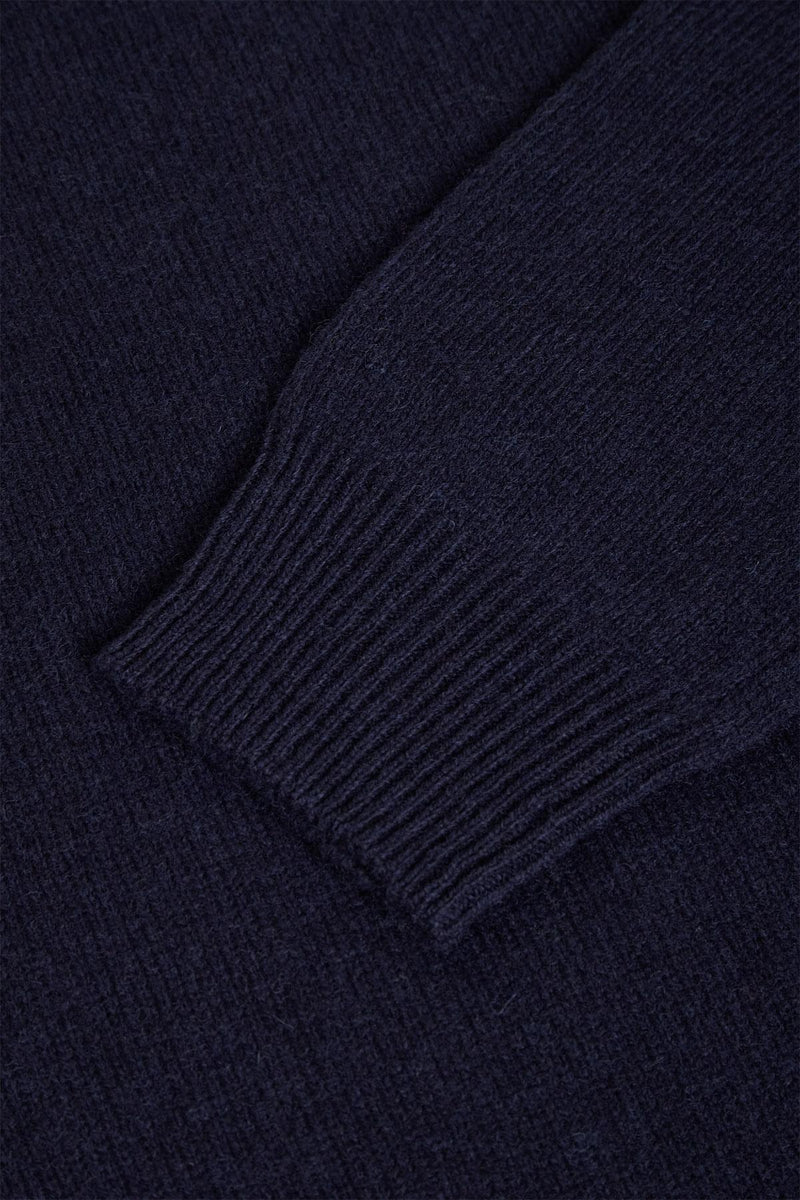 Girocollo in lana Shetland