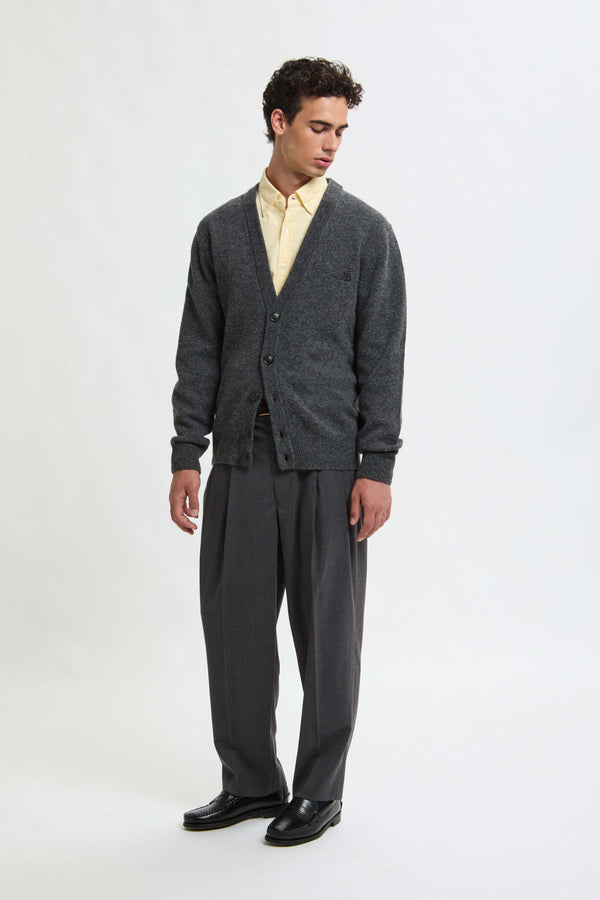 CARDIGAN IN LANA SHETLAND