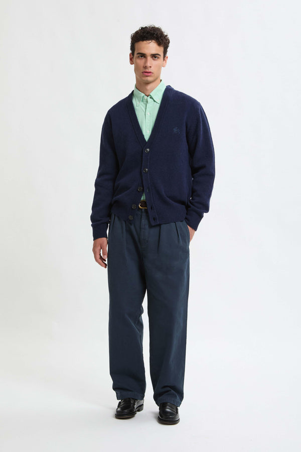 CARDIGAN IN LANA SHETLAND