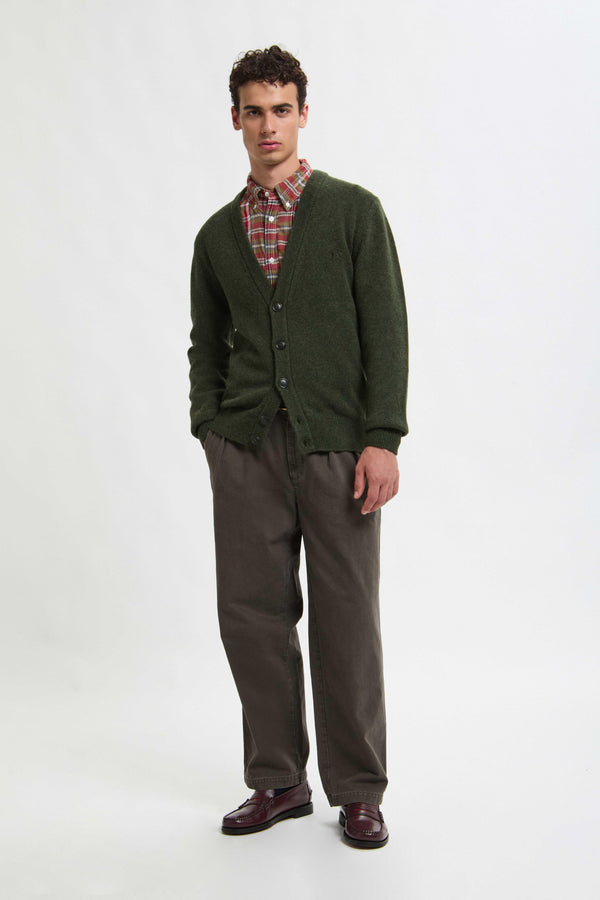 CARDIGAN IN LANA SHETLAND