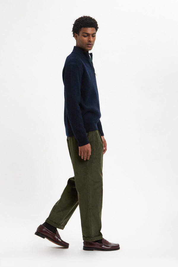 PANTALONI IN VELLUTO A COSTE