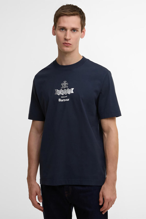Barbour x Baracuta T-shirt oversize Vinyl