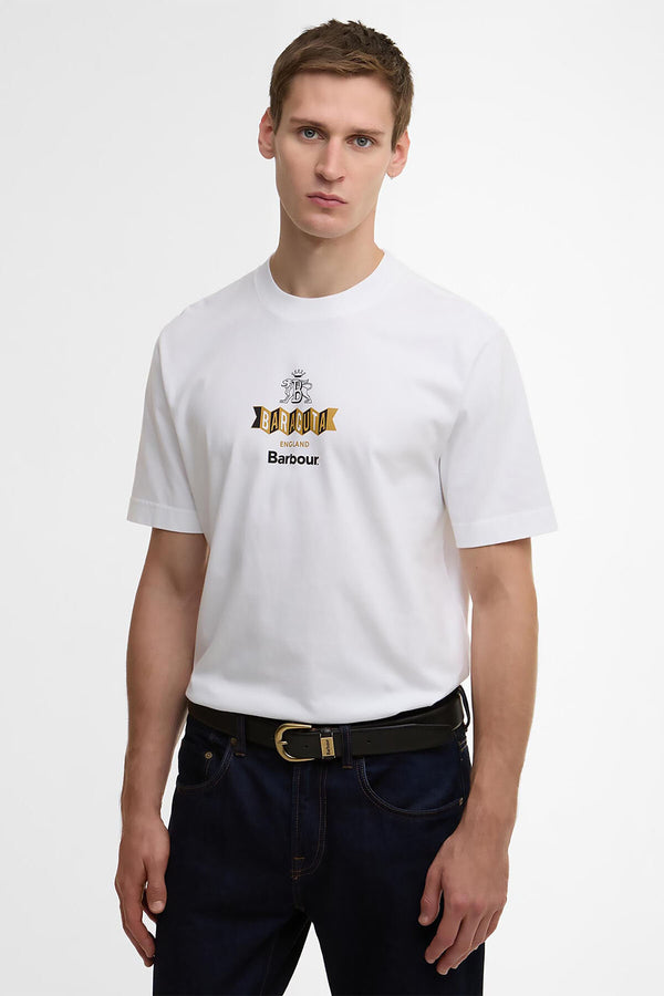 Barbour x Baracuta T-shirt oversize Vinyl