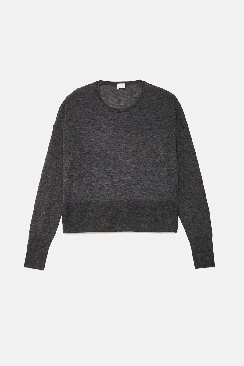 Maglione a Maniche Lunghe con Scollo Tondo