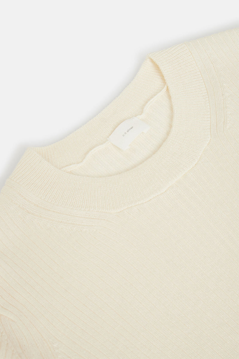 Round Longsleeve Rib Pullover