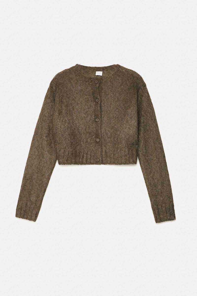 Round Longsleeve Cardigan