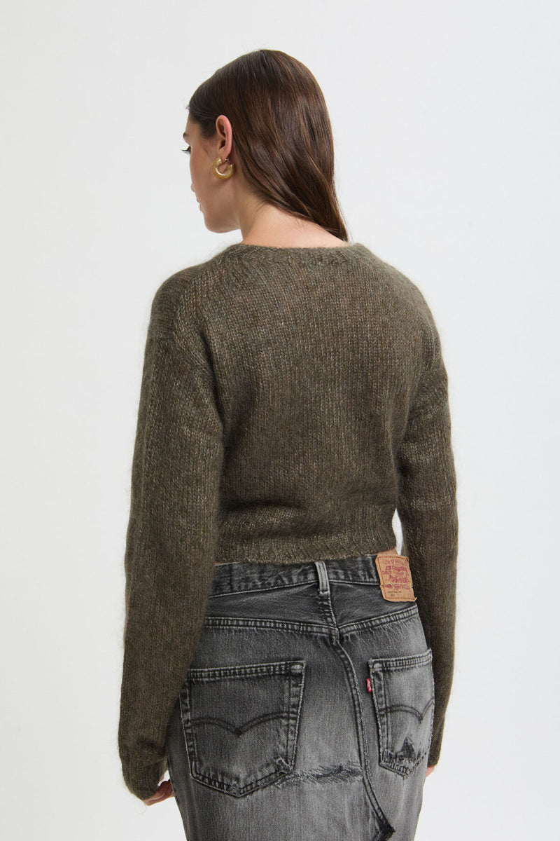 Round Longsleeve Cardigan