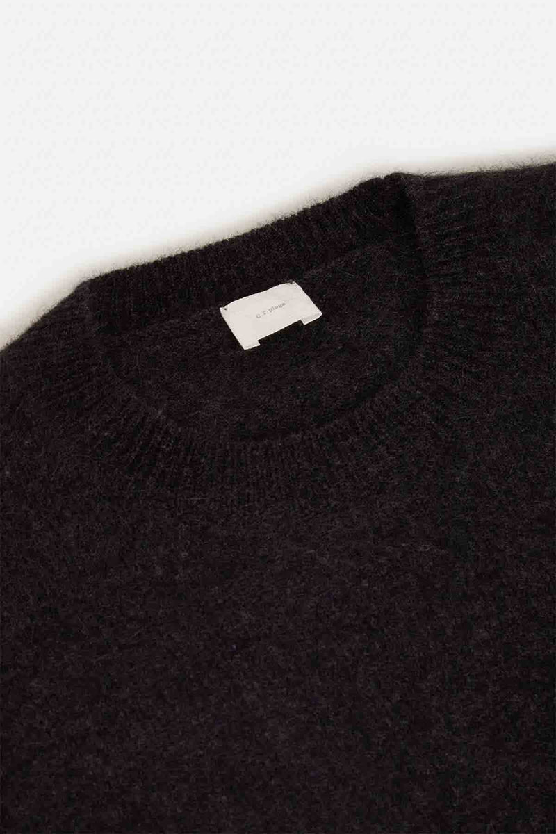 Hamilton Wool Raccoon Side Button Pullover