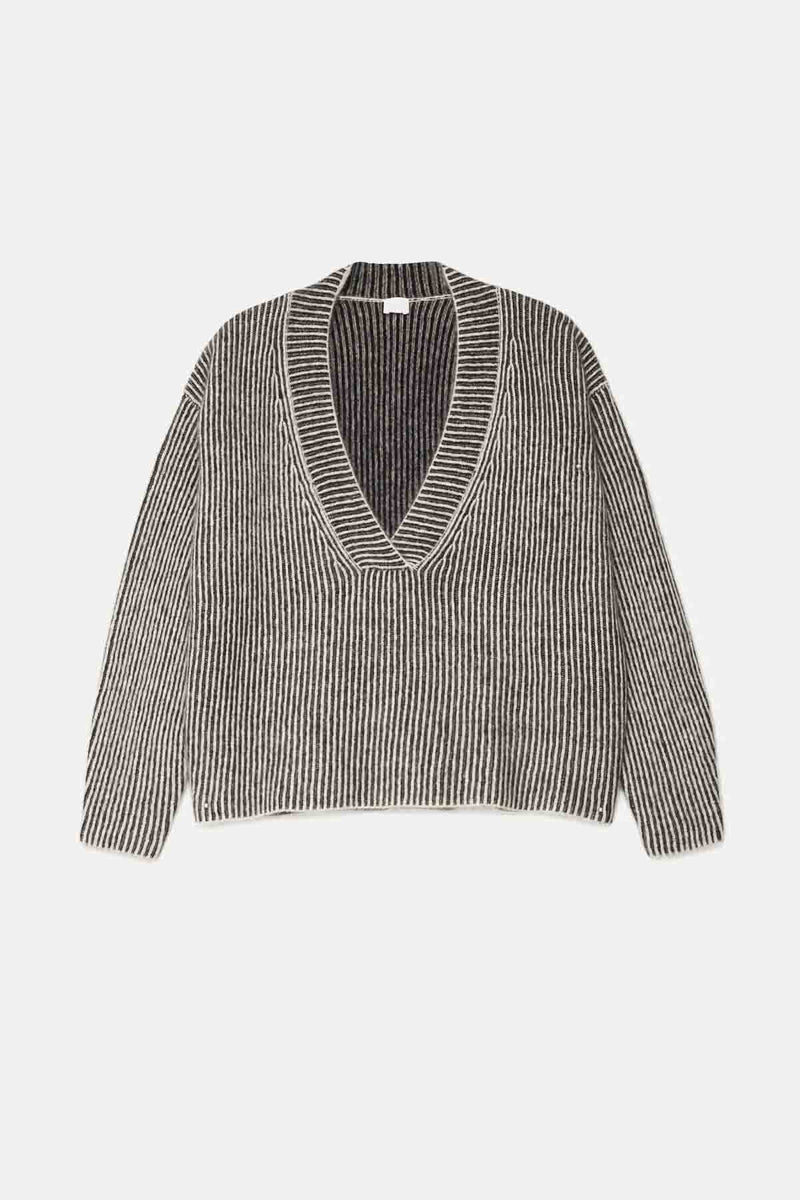 V Neck Longsleeve Pullover