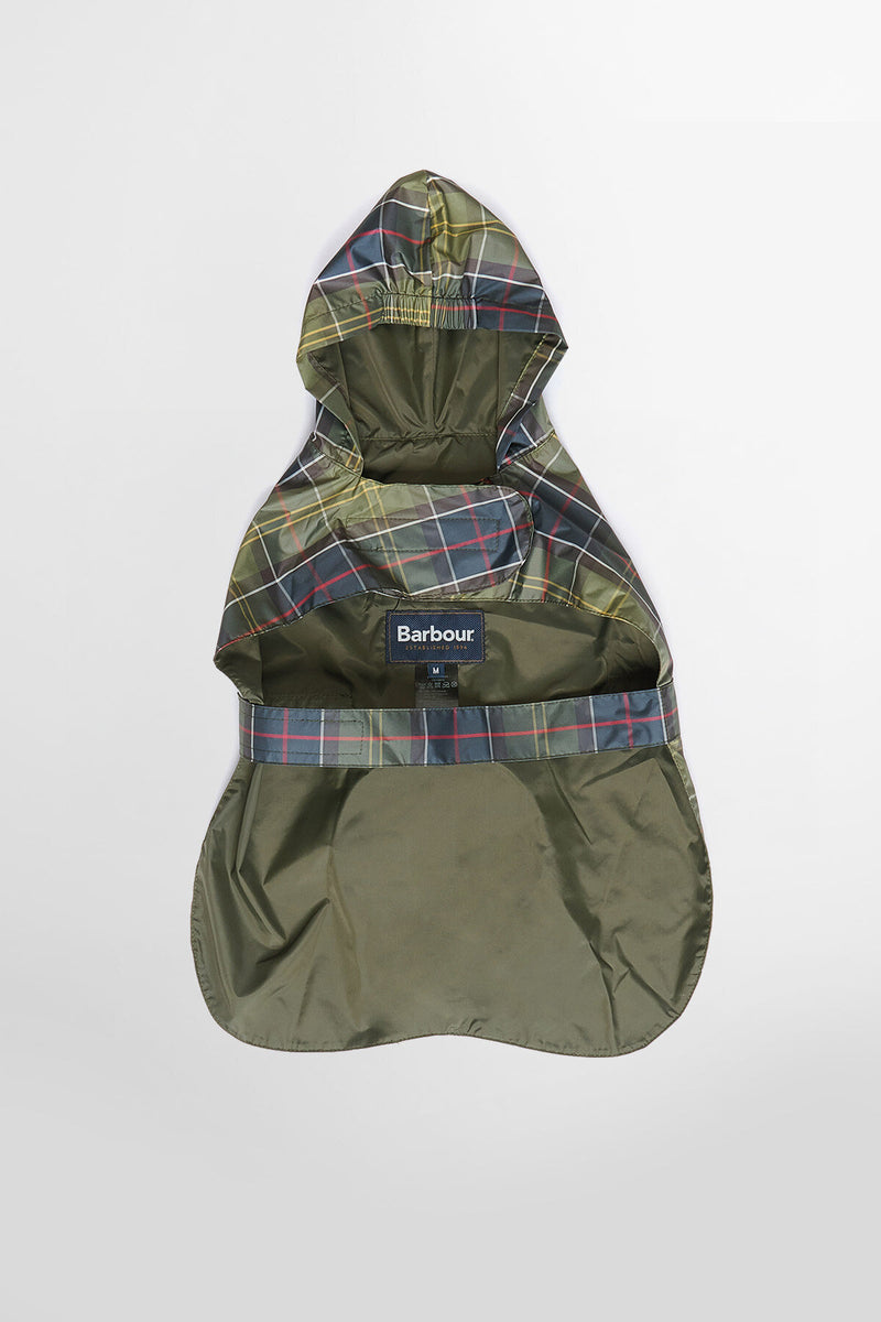 Packable Tartan Dog Coat