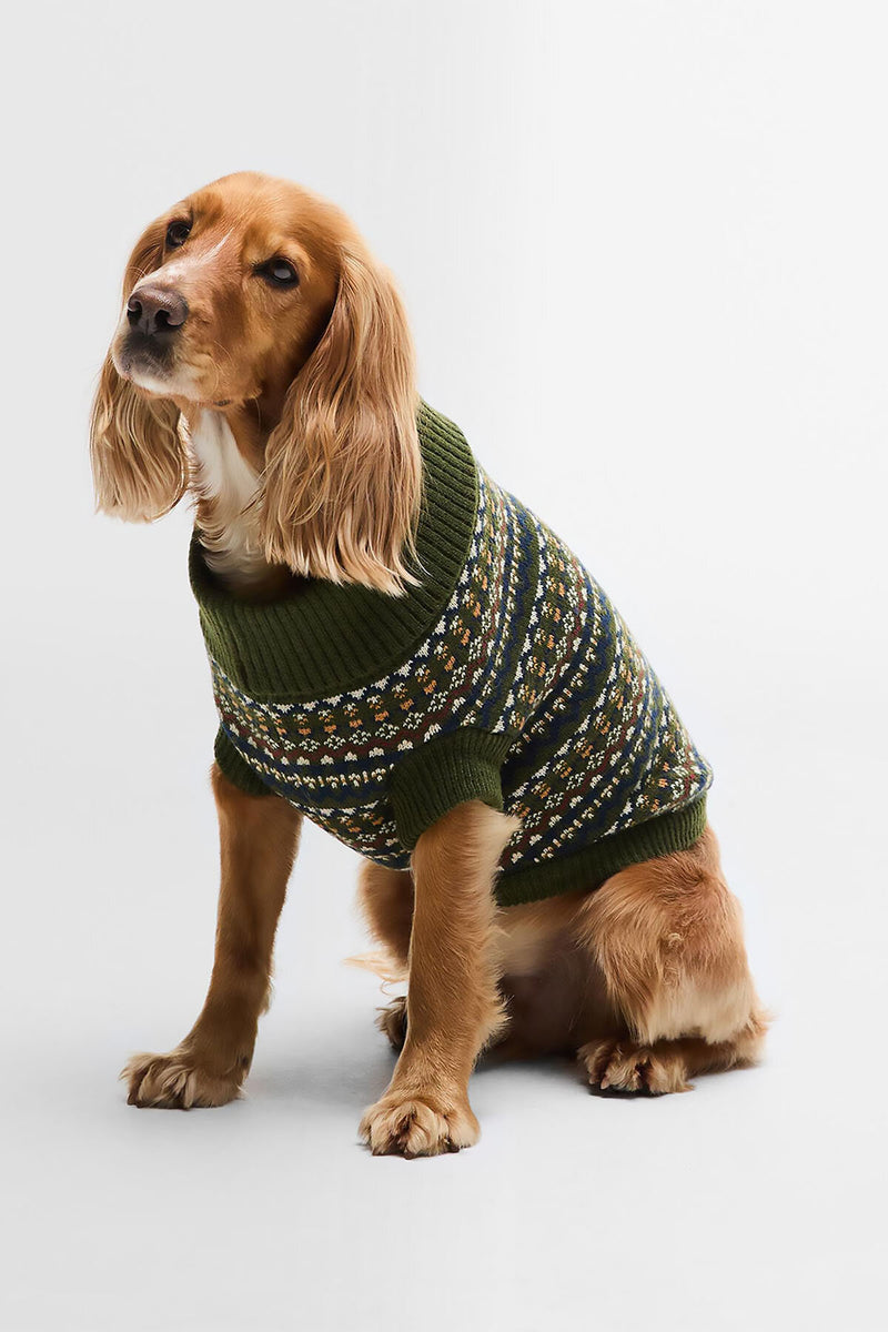 Barbour Marlow Fair Isle Dog Jumper