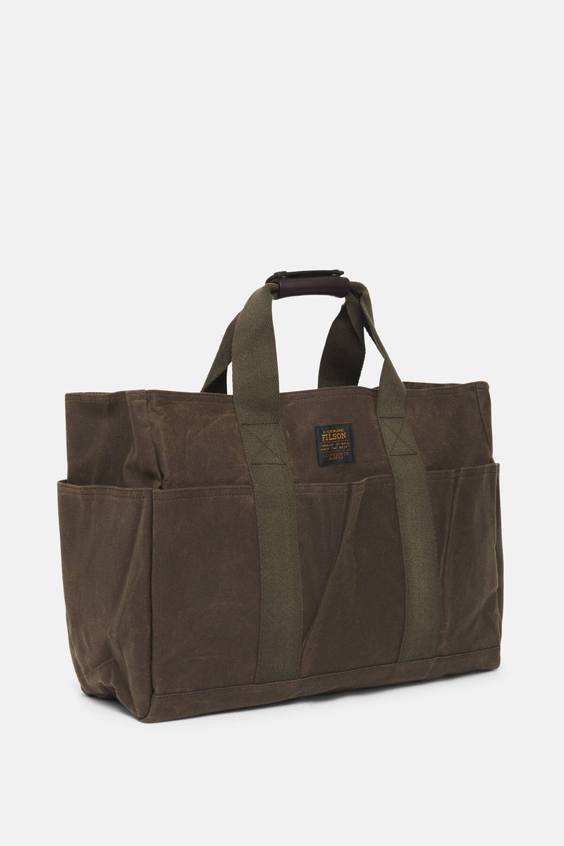 TIN CLOTH OPEN SUPPLY TOTE