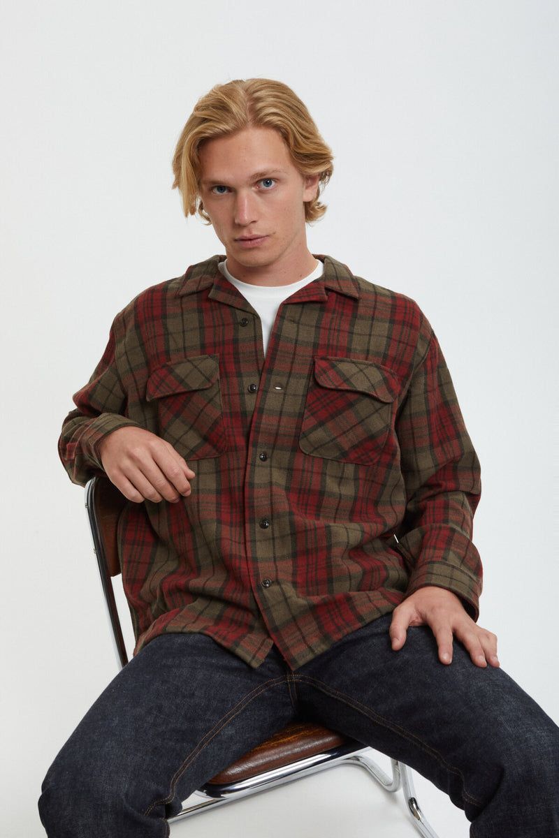 BUCKNER WOOL CAMP SHIRT