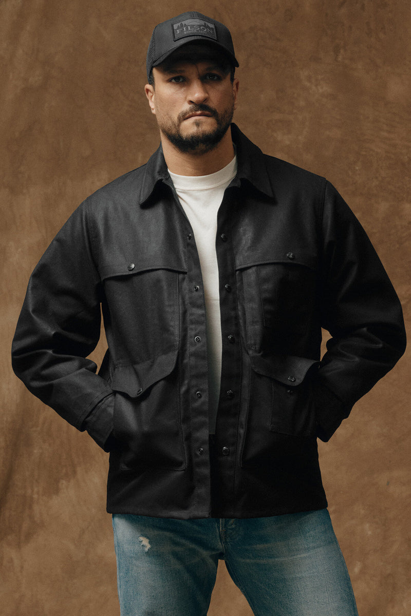 Giacca Cruiser in Tin Cloth foderata