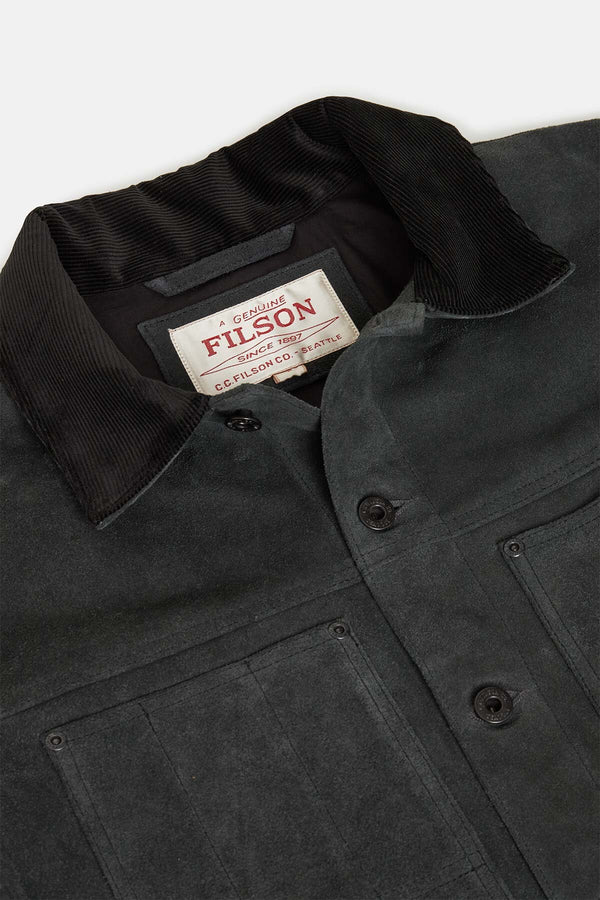 GIACCA CRUISER CORTA IN PELLE SCAMOSCIATA