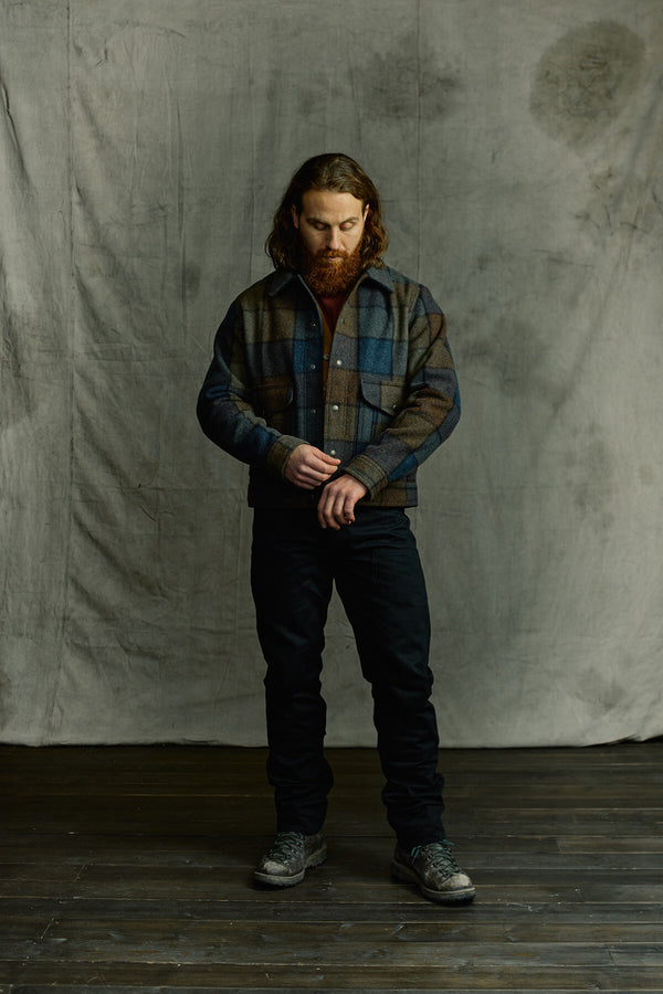 GIACCA DA LAVORO IN LANA MACKINAW